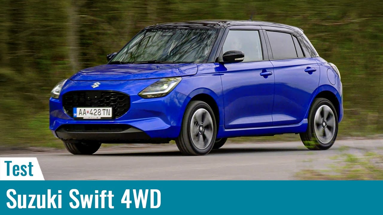 Suzuki Swift 1.2 DualJet 4WD: Aj najdostupnejšia „štvorkolka“ je mimoriadne úsporná