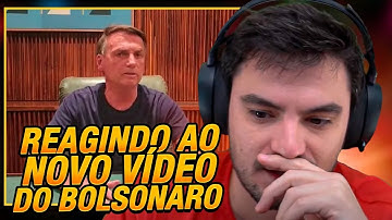 FELIPE REAGINDO AO NOVO VÍDEO DO BOLSONARO