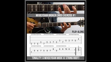 Mixolydian Broken 3rds Technique Exercise #1