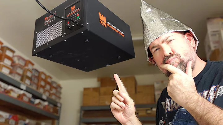 Home woodworking shop air cleaner