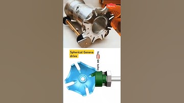 Spherical Geneva drive. #cad #pump#design #solidworks #engineering #autocad