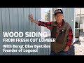 High Quality Wood Siding from fresh cut lumber | LOGOSOL