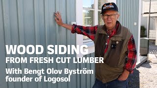 High Quality Wood Siding from fresh cut lumber | LOGOSOL