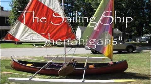 How to convert a canoe into a trimaran