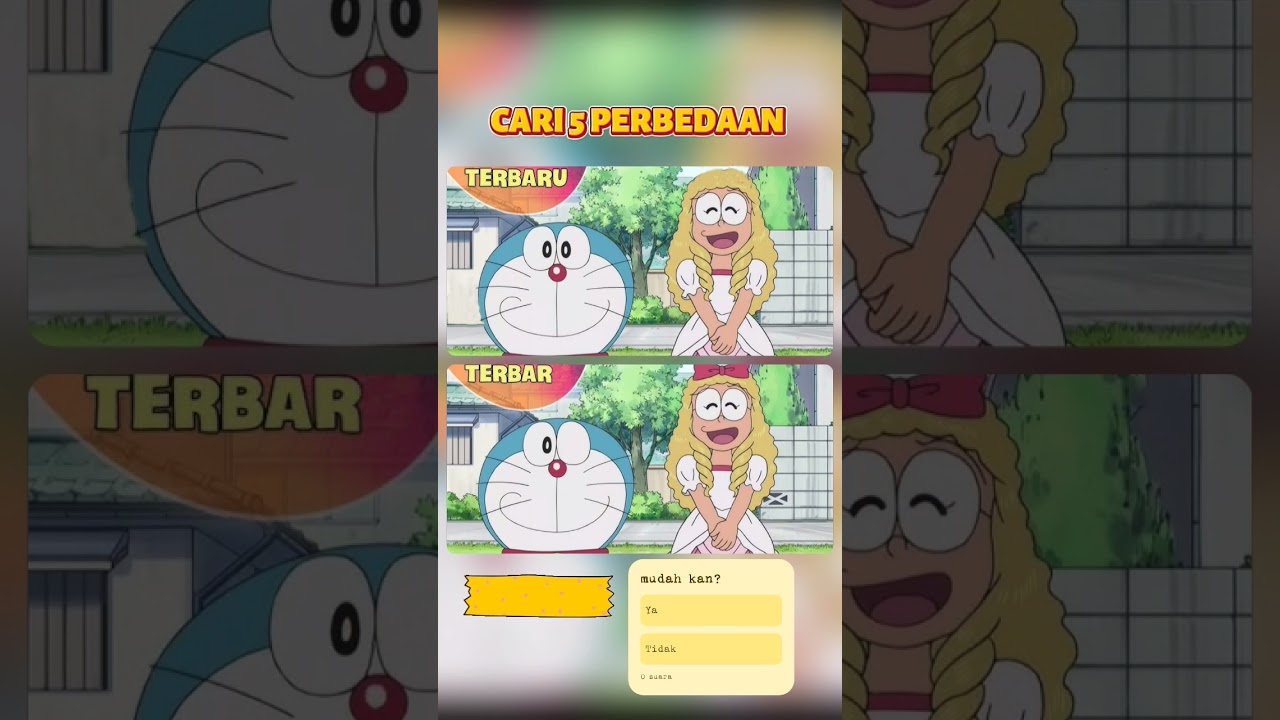 p3com game đánh bai🌜In lại tebak gambar cari 5 perbedaan 1 Mei 2025feedshorts doraemon tebakgambar cari5perbedaan