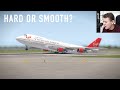 Smooth OR HARD LANDING??