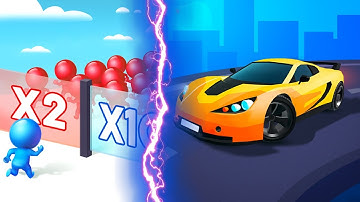 Race Master 3D VS Mob Control - All Levels Gameplay Android iOS Ep 1