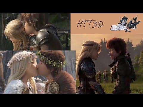 All Hiccstrid Kisses (Includes All 3 **NEW** Hidden World Kisses) (GENERAL Audience)