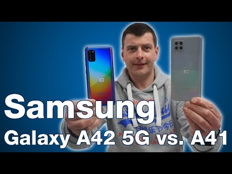 Samsung Galaxy A42 5G vs. Samsung Galaxy A41 (deutsch)