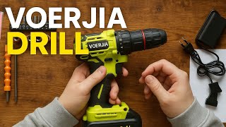 Voerjia Drill Screwdriver Unboxing And Review