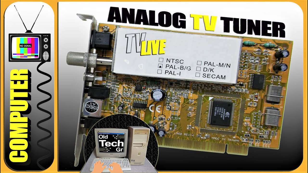 TV LIVE Analog PCI TV Tuner PAL BG LR50 Rev.W Conexant Fusion 878A