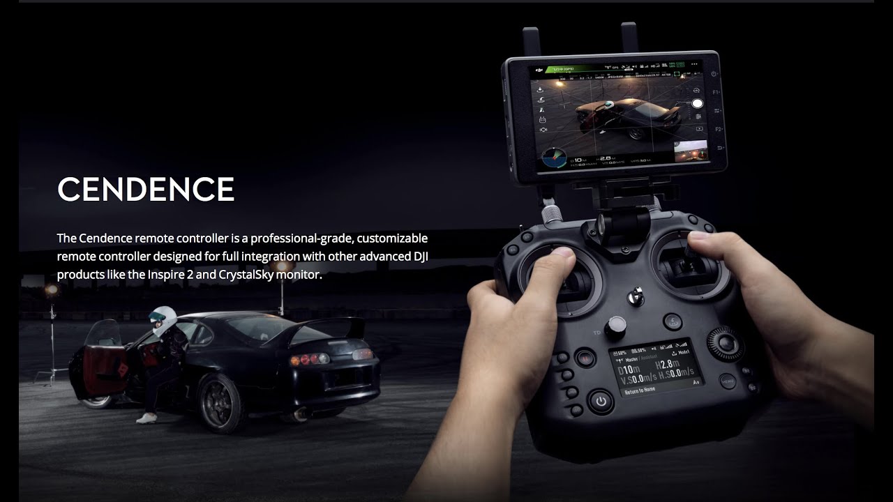 DJI Cendence Remote For Inspire 2 & M200 - New 2019 Complete Review and  Features