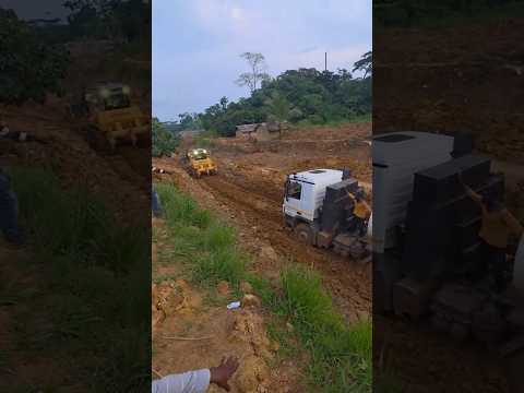 Tanker Truck Being Removed From The Mud