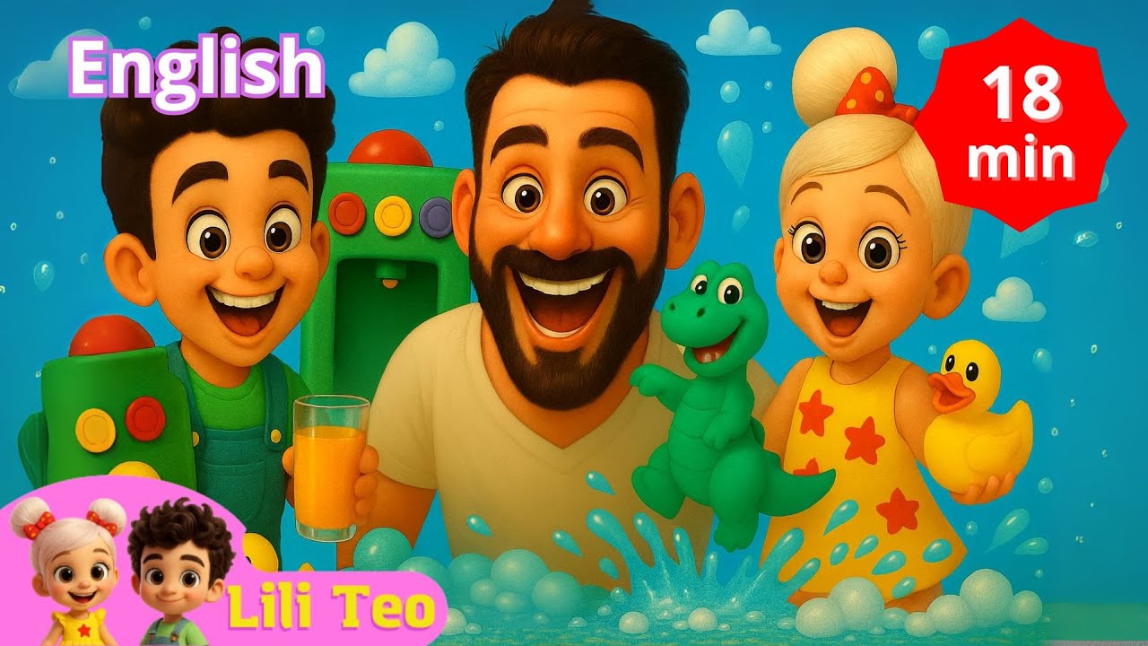 Colorful Adventure: Dinosaur, Duck and Magic Juice – Fun Kids 3D | Lili Teo