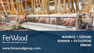 Squaring/Edgebanding Lines in action - MAHROS + STEFANI - RUNNER + EVOLUTION - Ferwoodgroup - 008430 screenshot 3
