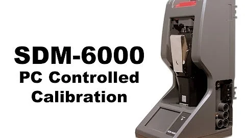 SDM 6000 PC Calibration