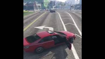 GTA V Online Traffic Glitch (Car Bug)