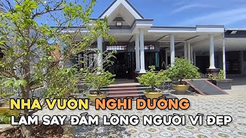 Ms 0462 Nhà vườn hoàn công tặng nội thất cây kiểng chị chủ dễ thương gọi điện nói chị giảm giá tiếp