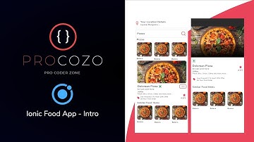 Ionic Food App Tutorial Intro - Ionic and Angular