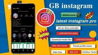 Gb insta pro || Gb instagram 2022 new version || Gb insta pro new version | screenshot 1