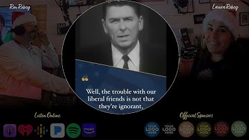 President Ronald Reagan speaking about IGNORANCE with LIBERALS on Kingdom Radio
