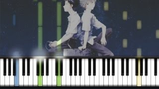 Video thumbnail of "【Piano Tutorial/Synthesia Duet】 Shiro Sagisu  - "Quatre Mains" [Evangelion: 3.0 You Can (Not) Redo]"