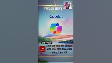 Automate document analysis with Azure Form Recognizer using AI and OCR