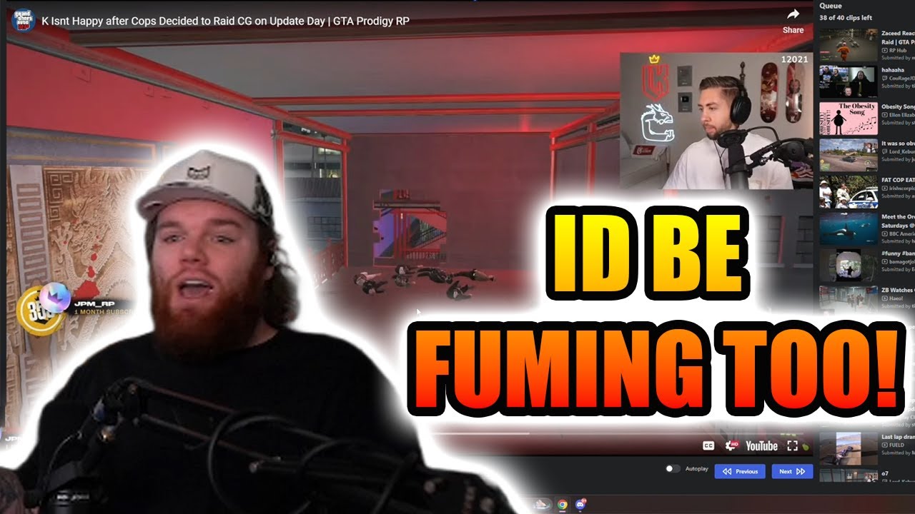 Хатч отреагировал на налёт на CG в день обновления и поделился своими мыслями | GTA RP Prodigy 2.6