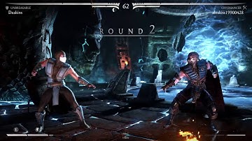 MKXL Sub-Zero Unbreakable New Patch VS Cryomancer