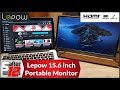 Lepow 15.6 inch Portable Monitor | Unboxing | Mini HDMI to MacBook Pro
