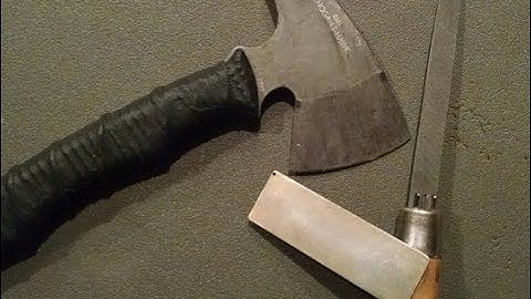 Down and Dirty Tomahawk Sharpining