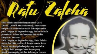 Video-Miniaturansicht von „Cerita dalam bahasa Banjar Sejarah pahlawan wanita di Kalimantan Selatan.Ratu zaleha“