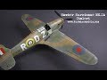Hawker Hurricane MK I Italeri 1/48.Battle of Britain. Building and Painting
