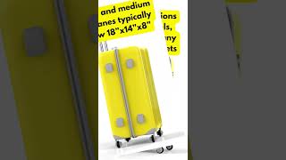 Airplane Hand Carry Luggage Size Rules U0026 Requirements For Airport  baggageallowance carryonluggage