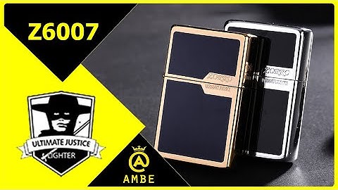 Bật lửa xăng đá Zorro Z6007 đẹp thời trang siêu bền - Ambe.vn