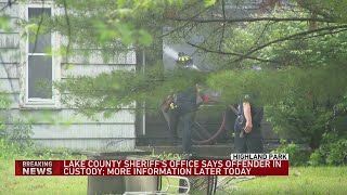 Lake County Sheriff's Office says offender in custody: More information to come later
