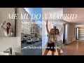 me mudo a mi primer piso en Madrid con 18 años :) #vlog parte 1 | @Clakovi