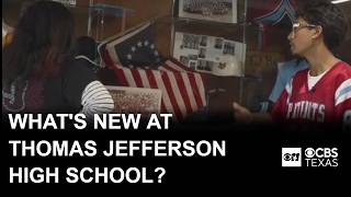 Thomas Jefferson High School students show off rebuilt campus