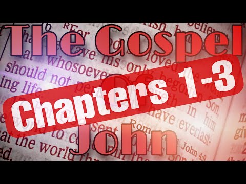 Iron Sharpeneth Iron: The Gospel of John (Chps. 1-3)