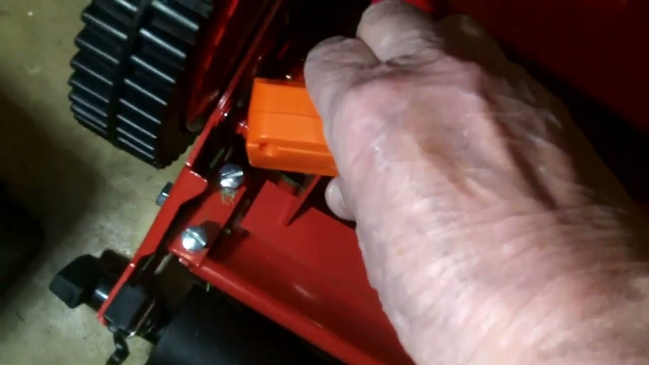 Cutting longer grass and then sharpening push mower blades