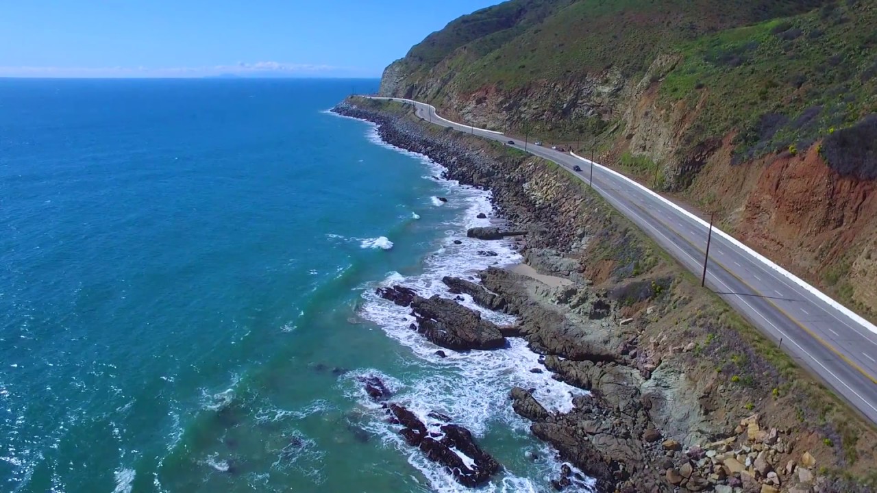 Pacific coast highway Malibu phantom 3 standard drone (PCH) YouTube Pacific coast highway Malibu phantom 3 standard drone (PCH) YouTube