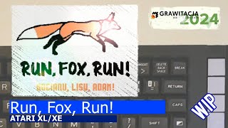 Atari XL/XE -=Run, Fox, Run!=- WIP - Grawitacja 8bit GameJam