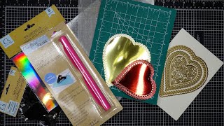 Small DollarTree Haul including a Look at Their Foil Papers, Glue Gun Mat &amp; Self-Healing Mats!