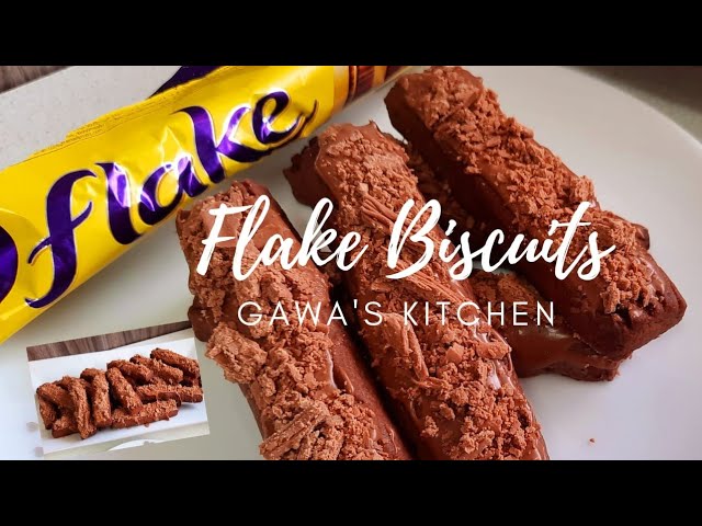 Cadbury Flake biscuits/Easy Flake biscuits/Chocolate Cookies/gawa's  kitchen/Eid 2022 