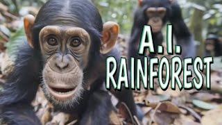 A Trip to the Rainforest - An A.I. Generated Music Video