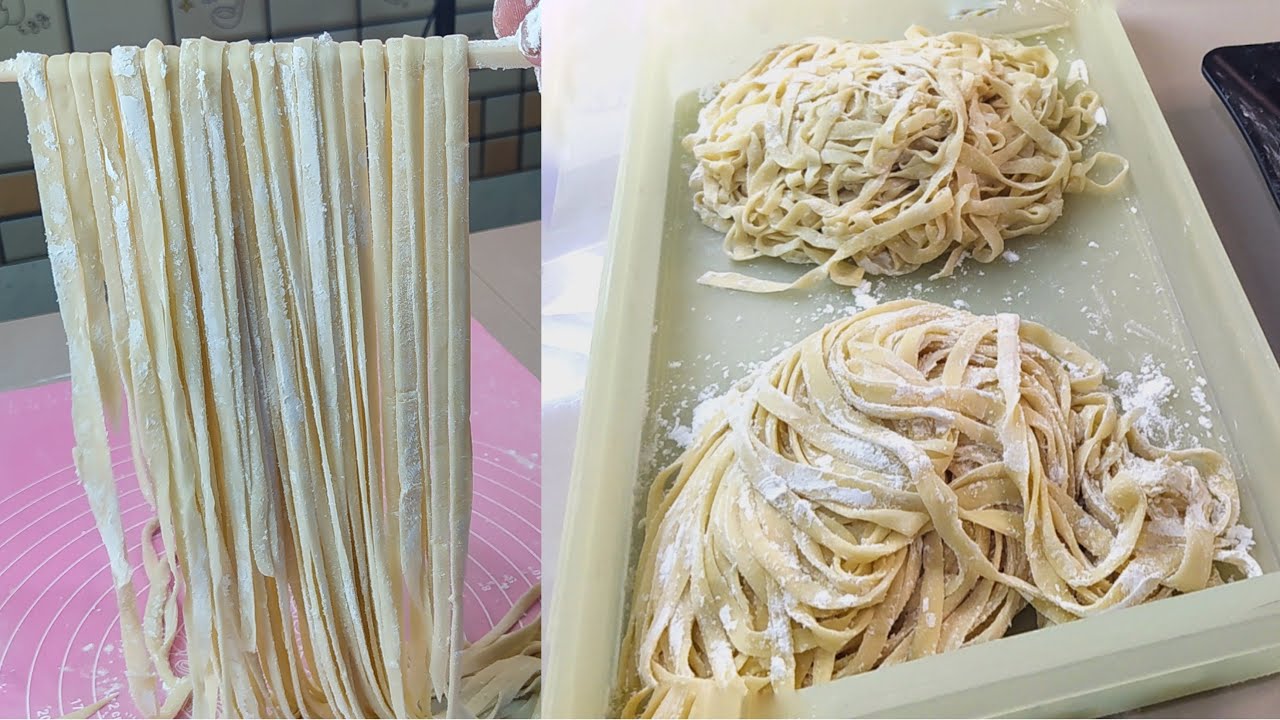 💯% Sukses. Mie Homemade.//Tanpa Telur, Tanpa Mesin.//Mie Kenyal. Bikin Sendiri.