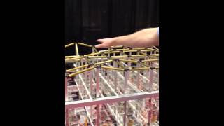 Mobile sculpture "Kinetic Mesh" by Stephen Cartwright at the Strata Conference 2013