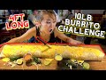 MASSIVE 10LB BURRITO EATING CHALLENGE ft. Corbucci Eats & Nathan Figueroa in Texas!! #RainaisCrazy