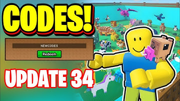 *NEW* ALL WORKING UPDATE 34 CODES FOR BUILD A ZOO IN 2025! ROBLOX BUILD A ZOO CODES