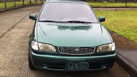 1998 Toyota Corolla GLI Review (Start Up, In Depth Tour, Engine, Exhaust)